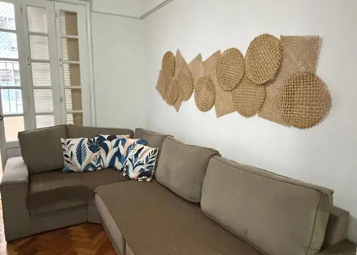 Amplo Com 2 Quartos A 2 Minutos Da Praia Df242-901